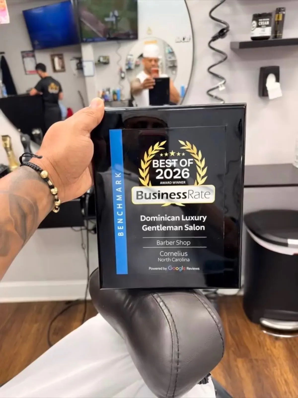Best of 2026 BusinessRate award for Dominican Luxury Gentleman Salon, barber shop, Cornelius